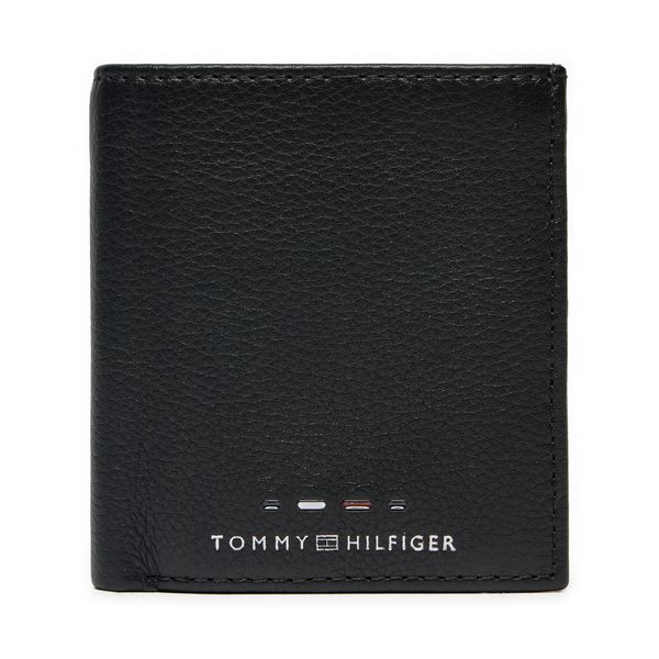 Tommy Hilfiger Majhna moška denarnica Tommy Hilfiger Th Premium Trifold AM0AM12756 Črna