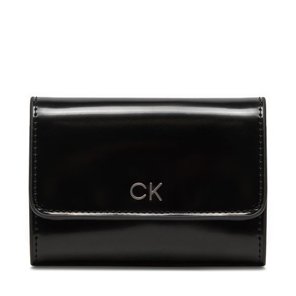 Calvin Klein Majhna ženska denarnica Calvin Klein Ck Daily Sm Trfold K60K612425 Črna