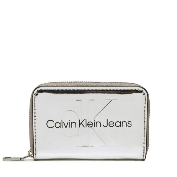 Calvin Klein Jeans Majhna ženska denarnica Calvin Klein Jeans Sculpted Med Zip Around K60K610405 01O