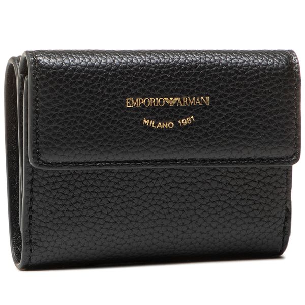 Emporio Armani Majhna ženska denarnica Emporio Armani Y3H215 YFW9B 80001 Črna