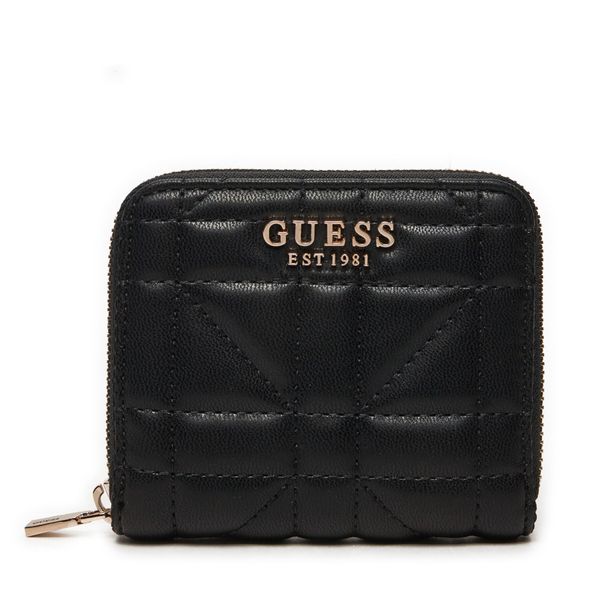 Guess Majhna ženska denarnica Guess Assia SWQG84 99370 Črna