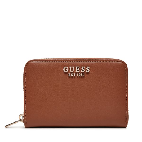 Guess Majhna ženska denarnica Guess Laurel SWVC85 00140 Rjava