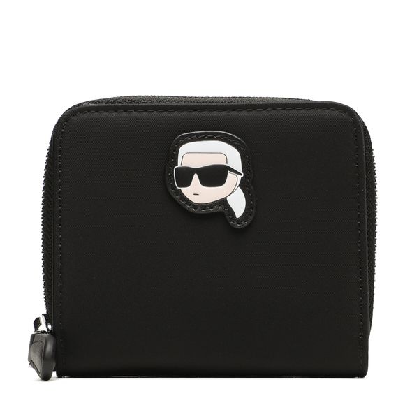 KARL LAGERFELD Majhna ženska denarnica KARL LAGERFELD 230W3220 Black