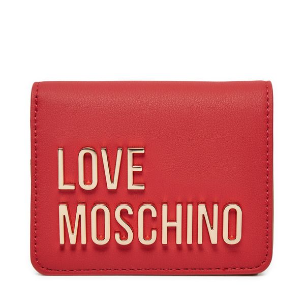 LOVE MOSCHINO Majhna ženska denarnica LOVE MOSCHINO JC5612PP1LKD0500 Rdeča