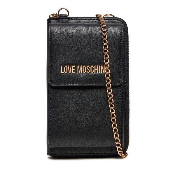 LOVE MOSCHINO Majhna ženska denarnica LOVE MOSCHINO JC5701PP0ILD0000 Nero