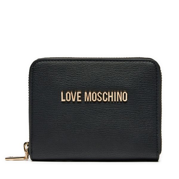 LOVE MOSCHINO Majhna ženska denarnica LOVE MOSCHINO JC5702PP0LLD0000 Črna