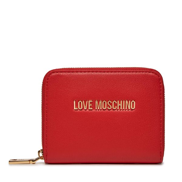 LOVE MOSCHINO Majhna ženska denarnica LOVE MOSCHINO JC5702PP1ILD0500 Rosso
