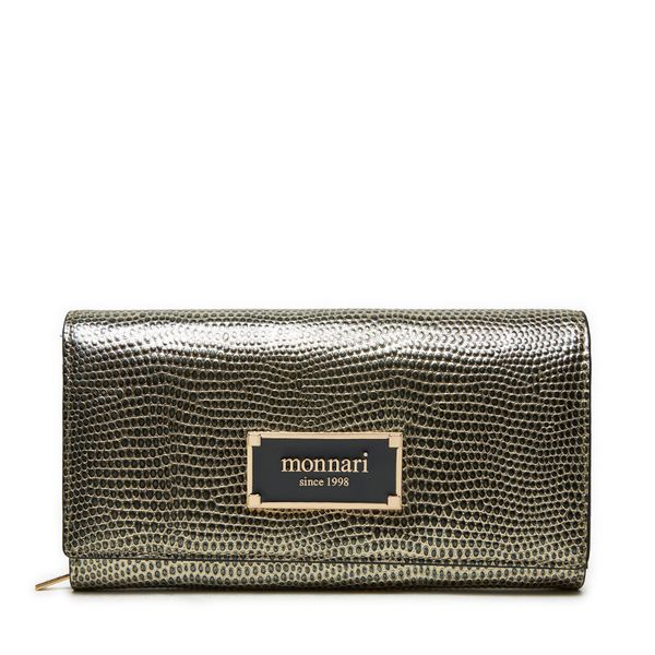 Monnari Majhna ženska denarnica Monnari PURIMP0-24Z-PUR0250-K023D000-R00 Zlata