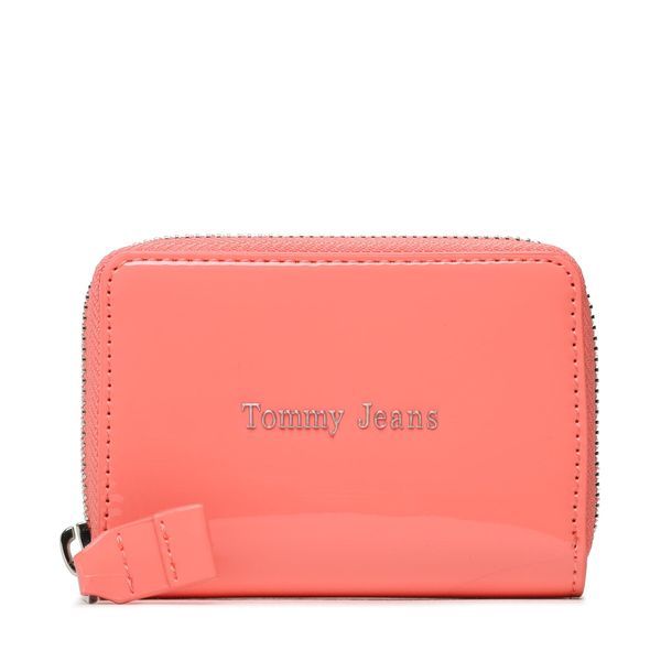 Tommy Jeans Majhna ženska denarnica Tommy Jeans Tjw Must Small Za Patent AW0AW14974 Koral