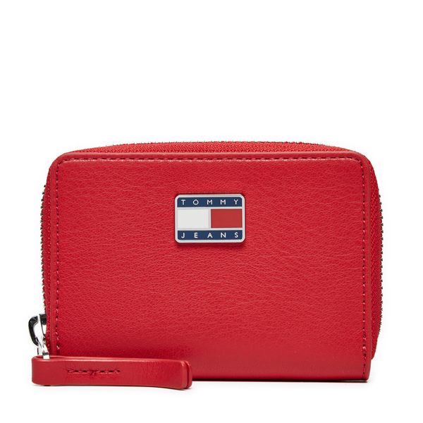 Tommy Jeans Majhna ženska denarnica Tommy Jeans Tjw Pillow Small Za AW0AW16974 Rdeča