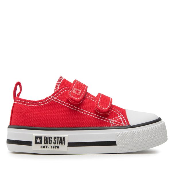 Big Star Shoes Modne superge Big Star Shoes KK374082 Rdeča