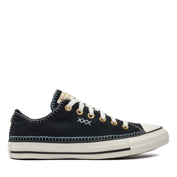 Converse Modne superge Converse Chuck Taylor All Star Crafted Stitching A07546C Črna