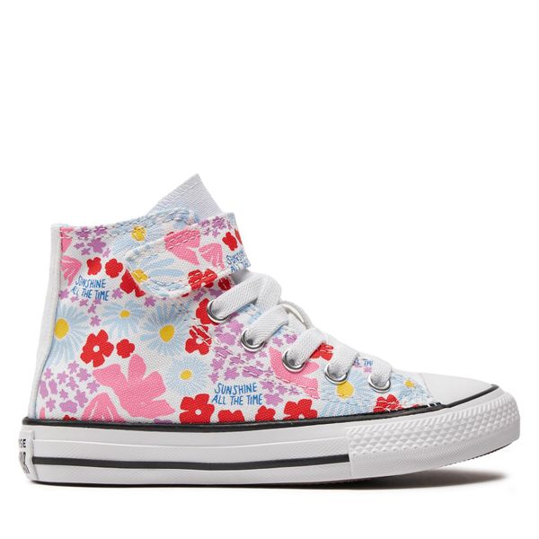 Converse Modne superge Converse Chuck Taylor All Star Easy On Floral A06339C White/True Sky/Oops Pink