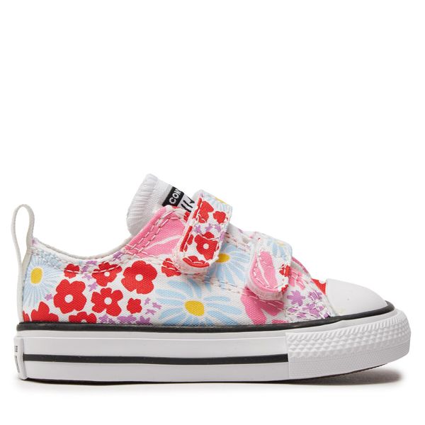 Converse Modne superge Converse Chuck Taylor All Star Easy On Floral A06340C White/True Sky/Oops Pink