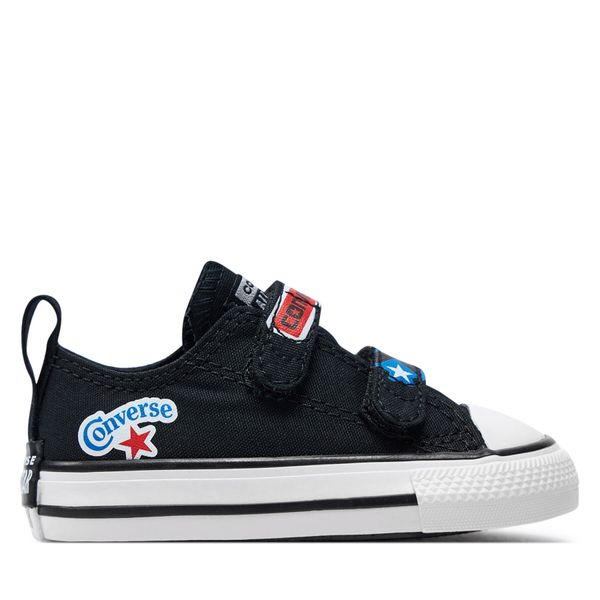 Converse Modne superge Converse Chuck Taylor All Star Easy On Sticker Stash A06359C Črna