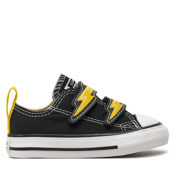 Converse Modne superge Converse Chuck Taylor All Star Electric Bolt Easy-On A08376C Črna