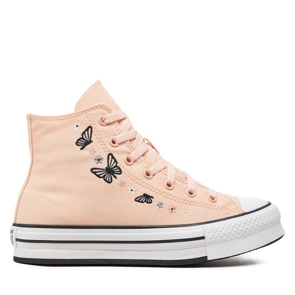 Converse Modne superge Converse Chuck Taylor All Star Eva Lift Butterflies A07355C Roza