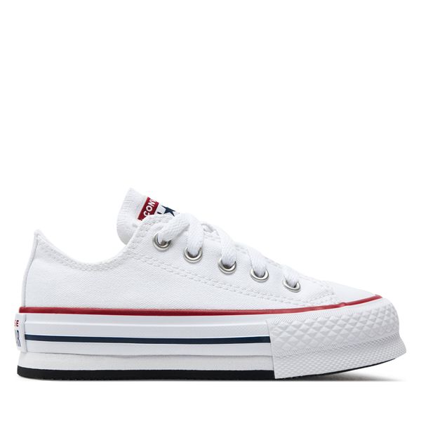 Converse Modne superge Converse Chuck Taylor All Star Eva Lift Canvas Platform 372862C White/Garnet/Navy