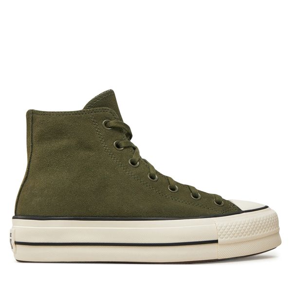 Converse Modne superge Converse Chuck Taylor All Star Lift Platform A11144C Zelena