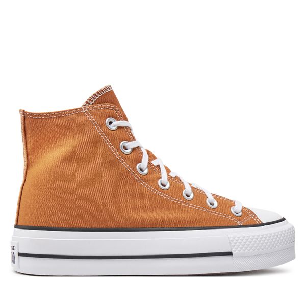 Converse Modne superge Converse Chuck Taylor All Star Lift Platform A11537C Oranžna