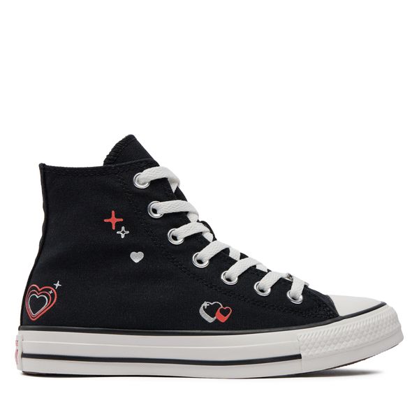 Converse Modne superge Converse Chuck Taylor All Star Y2K Heart A09116C Črna