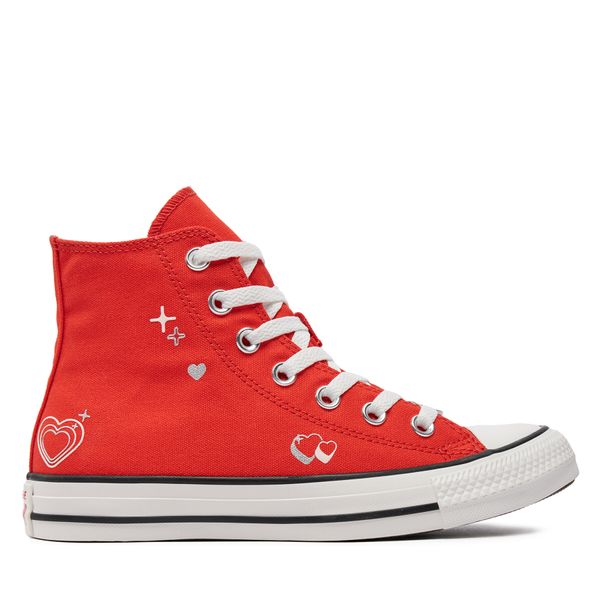 Converse Modne superge Converse Chuck Taylor All Star Y2K Heart A09117C Rdeča