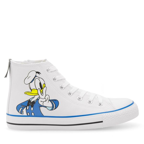 Donald Duck Modne superge Donald Duck CS-SS24-345DDON Bela