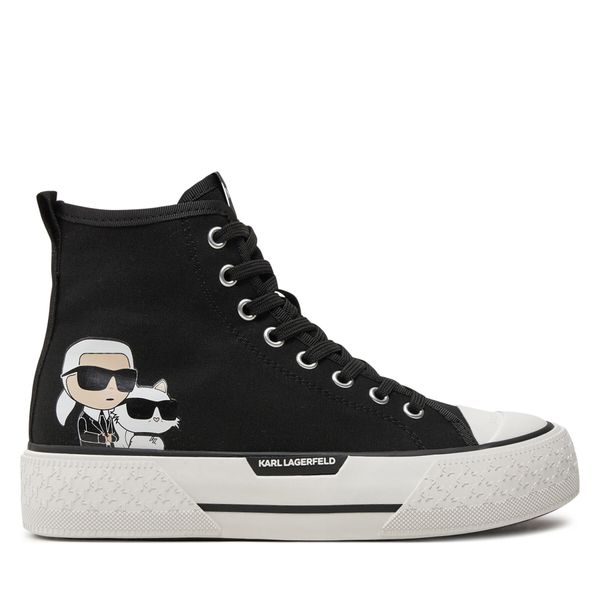 KARL LAGERFELD Modne superge KARL LAGERFELD KL60644T Črna