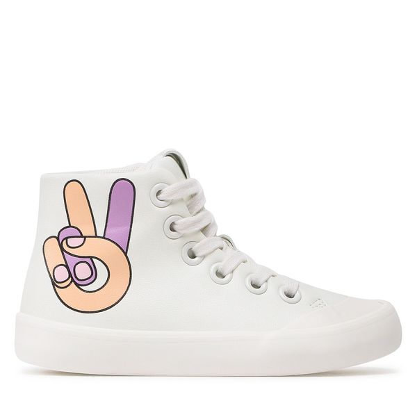 Reima Modne superge Reima Peace High-Top 5400092A Bela