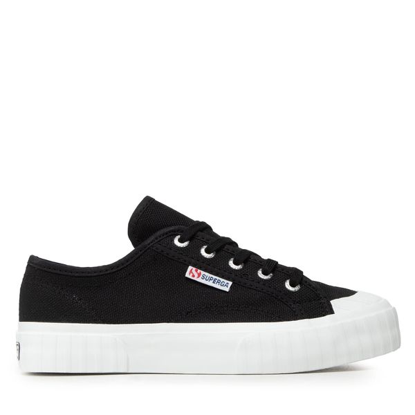 Superga Modne superge Superga 2630 Stripe S00GRT0 Black/White F83