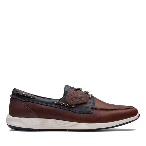 Clarks Mokasini Clarks ATL Sail Go 26170335 Mornarsko modra