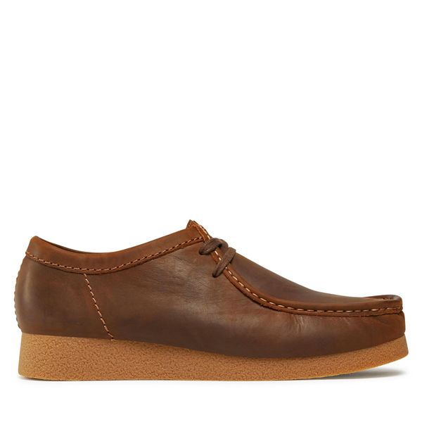 Clarks Mokasini Clarks Wallabee Evo 261728197 Rjava