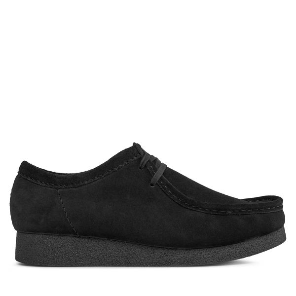 Clarks Mokasini Clarks Wallabee Evo 261728207 Črna