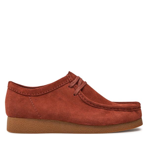 Clarks Mokasini Clarks Wallabee Evo 26178278 Oranžna