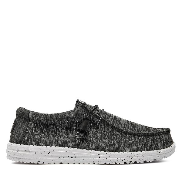 Hey Dude Mokasini Hey Dude Wally Sport Knit 40536-066 Črna