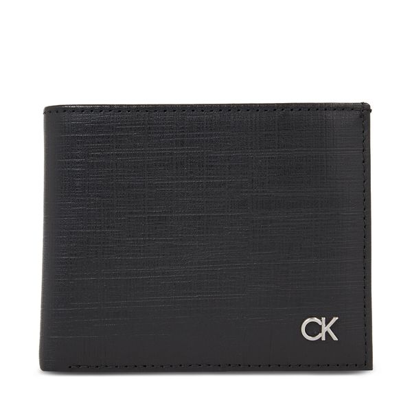 Calvin Klein Moška denarnica Calvin Klein Ck Set Bifold 5Cc W/Coin K50K510879 Ck Black BAX