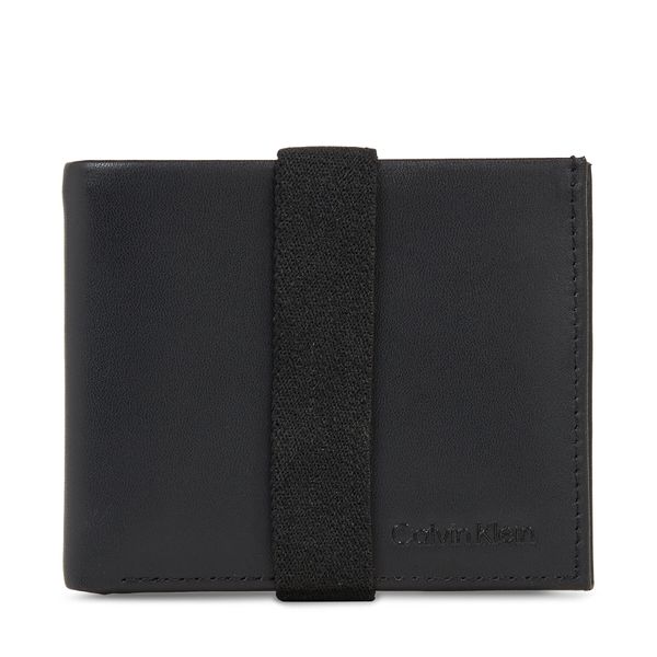 Calvin Klein Moška denarnica Calvin Klein Ck Spw Tech Bifold 6Cc W/Bill K50K510910 Ck Black BAX