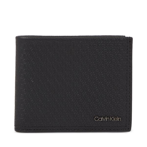 Calvin Klein Moška denarnica Calvin Klein Minimalism Bifold 6Cc W/Bill K50K510894 Črna