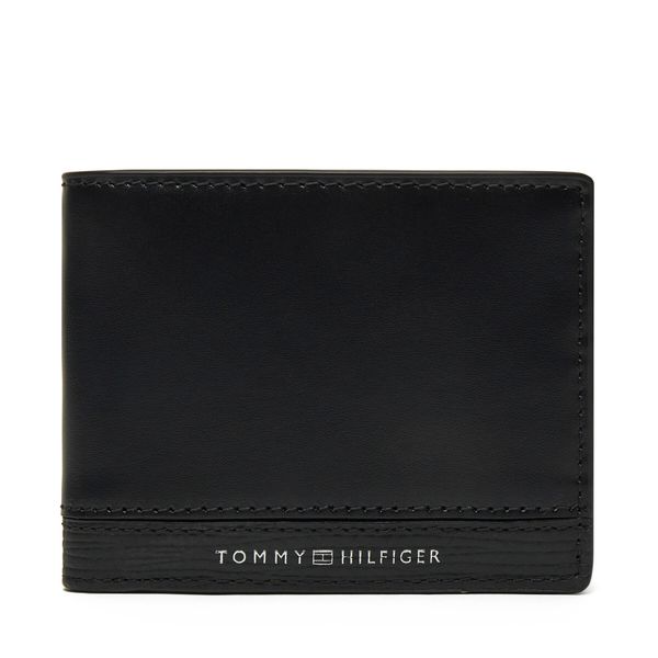 Tommy Hilfiger Moška denarnica Tommy Hilfiger AM0AM13039 Črna