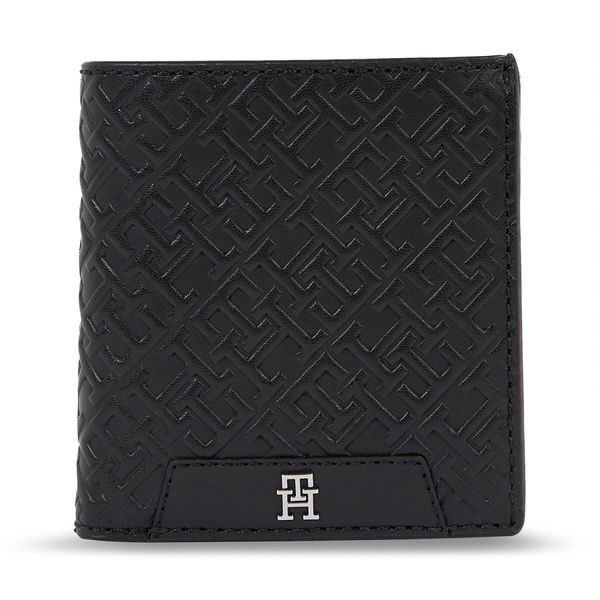 Tommy Hilfiger Moška denarnica Tommy Hilfiger Th Monogram Trifold AM0AM11934 Black BDS