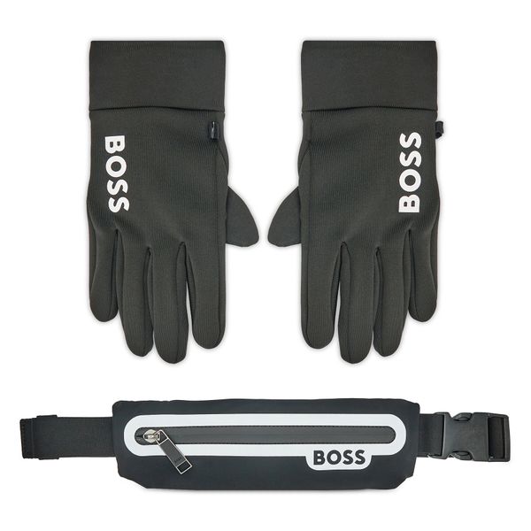 Boss Moške rokavice Boss 50492231 Black