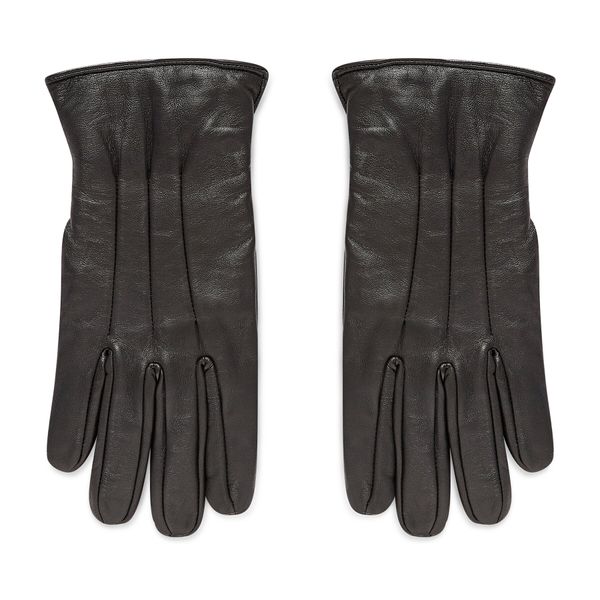 Jack&Jones Moške rokavice Jack&Jones Jacmontana Leather Gloves Noos 12125090 Črna