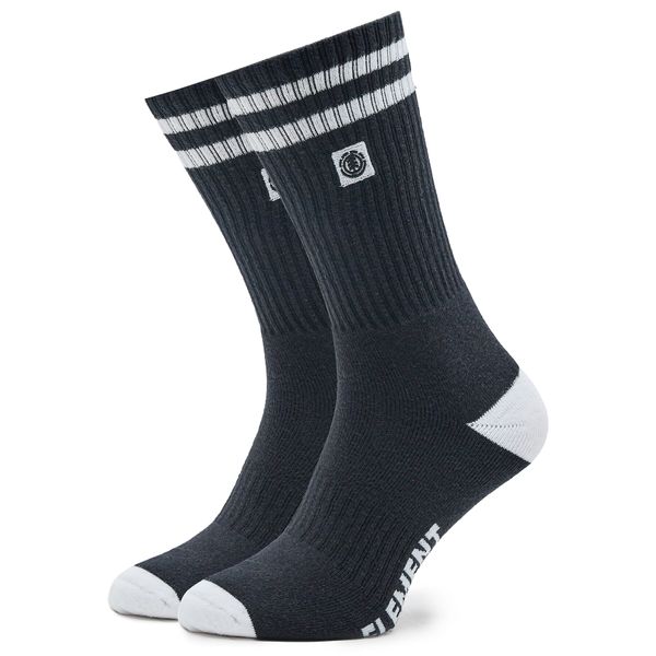 Element Moške visoke nogavice Element Clearsight Socks ELYAA00145 Črna