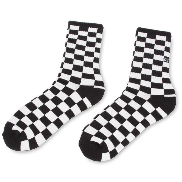 Vans Moške visoke nogavice Vans Checkerboard Crew VN0A3H3OHU0 Black/White