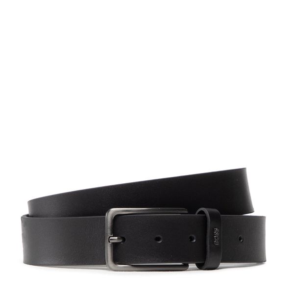 BOSS Moški pas Boss Calis Logo 50481045 Črna