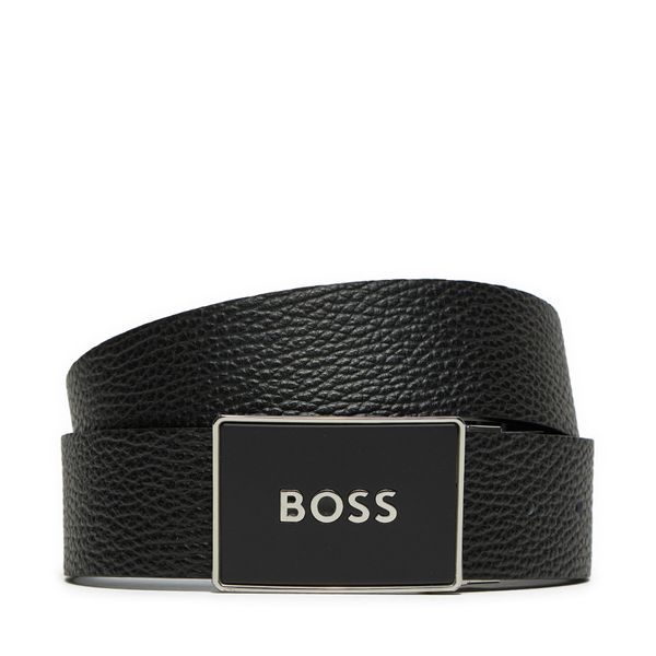 BOSS Moški pas Boss Icon 50529690 Črna