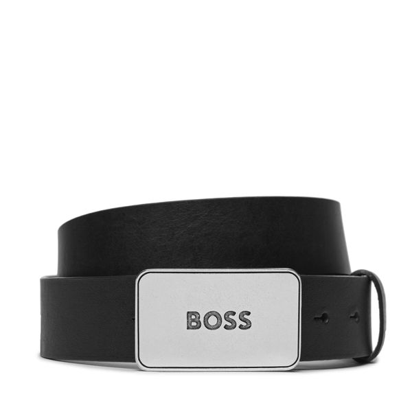 Boss Moški pas Boss Icon-Las-M Sz35 50513858 Črna