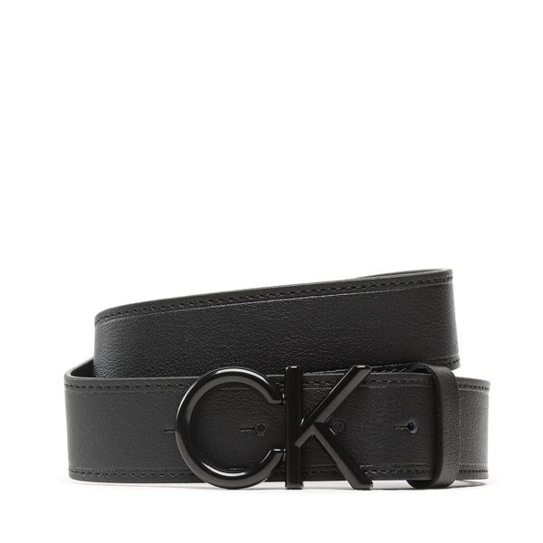 Calvin Klein Moški pas Calvin Klein Adj Ck Metal Bobe Black 35Mm K50K510623 Črna