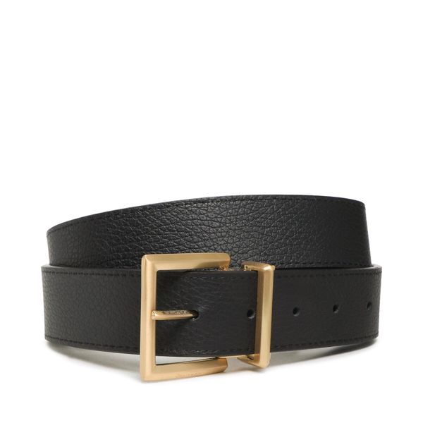 Calvin Klein Moški pas Calvin Klein Adj Pramid Buckle Gold 35Mm K50K510218 Črna