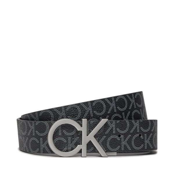 Calvin Klein Moški pas Calvin Klein Ck Rev.Adj. New Mono Belt 3.5Cm K50K510075 Črna